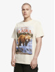 Mister Tee T-Shirty Alaska Vintage Oversize bezowy