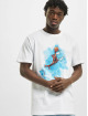 Mister Tee T-Shirty Basketball Clouds bialy