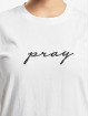 Mister Tee T-Shirty Ladies Pray Emb bialy