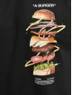 Mister Tee T-Shirty A Burger czarny