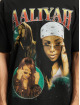 Mister Tee T-Shirty Aaliyah Retro Oversize czarny