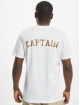 Mister Tee T-skjorter Captain hvit