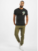 Mister Tee T-skjorter Flamingo svart