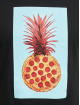 Mister Tee T-skjorter Pizza Pineapple svart