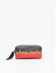 Mister Tee tas Flame Print Cosmetic Pouch zwart