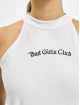 Mister Tee Tops Ladies Bad Girls Short bialy
