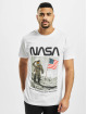 Mister Tee Tričká NASA Moon Man biela
