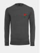 Mister Tee trui Rose Crewneck grijs