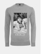 Mister Tee trui Fuck It 2.0 Crewneck grijs