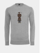 Mister Tee trui La Sketch Crewneck grijs
