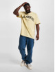 Mister Tee Upscale T-paidat L.A. College Oversize keltainen