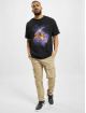 Mister Tee Upscale T-Shirt Basketball Clouds 2.0 Oversize black