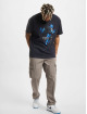 Mister Tee Upscale T-Shirt Le Papillon Oversize bleu