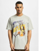 Mister Tee Upscale T-shirt Attack Player Oversize grigio