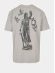 Mister Tee Upscale t-shirt Upscale Justice Oversize grijs