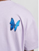 Mister Tee Upscale T-Shirt Upscale Le Papillon violet