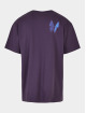 Mister Tee Upscale T-Shirt Le Papillon Oversize violet