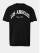 Mister Tee Upscale t-shirt Upscale L.a. College Oversize zwart