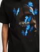Mister Tee Upscale t-shirt Le Papillon Oversize zwart
