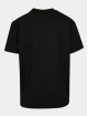 Mister Tee Upscale t-shirt Psychadelic Oversize zwart