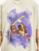 Mister Tee Upscale T-skjorter Upscale Basketball Clouds 2.0 Oversize beige