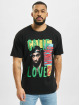 Mister Tee Upscale T-skjorter Tupac California Love Retro Oversize svart