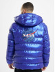 Mister Tee Veste matelassée Nasa Insignia Metallic bleu