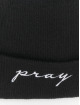 Mister Tee Čiapky Pray Embroidery èierna