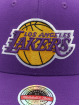 Mitchell & Ness Snapback Caps Team Ground Stretch Los Angeles Lakers fioletowy