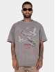 MJ Gonzales Camiseta Freedom X Acid Washed Heavy Oversized gris