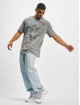 MJ Gonzales Camiseta Saint V.1 Acid Washed Heavy Oversize gris