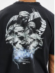 MJ Gonzales Camiseta Higher Than Heaven V.2 Acid Washed Heavy Oversize negro