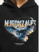 MJ Gonzales Hupparit Heavy Oversized Essentials V.4 ''Eagle V.2'' musta