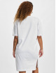 MJ Gonzales jurk Ladies Medusa X Organic Oversized Slit Tee wit