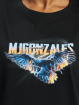 MJ Gonzales jurk Ladies Eagle V.2 Organic Oversized Slit Tee zwart