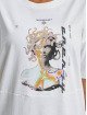 MJ Gonzales Kjoler Ladies Medusa X Organic Oversized Slit Tee hvid