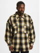 MJ Gonzales overhemd Heavy Flannel Oversized geel