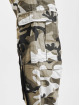 MJ Gonzales Pantalon cargo Wide Camouflage gris