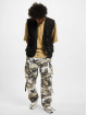 MJ Gonzales Pantalon cargo Wide Camouflage gris