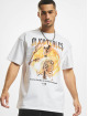 MJ Gonzales T-shirt Heavy Oversized 2.0 ''Hellride V.1'' bianco