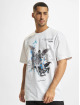 MJ Gonzales T-Shirt Heavy Oversized 2.0 ''Saint V.1'' /Blue Xl blanc