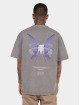 MJ Gonzales T-shirt Metamorphose V.2 Acid Washed Heavy Oversized grigio