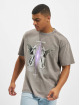 MJ Gonzales T-shirt The Truth V.1 Acid Washed Heavy Oversize grigio