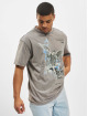 MJ Gonzales T-shirt Saint V.1 Acid Washed Heavy Oversize grigio