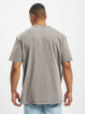 MJ Gonzales T-shirt Toxic V.2 X Acid Washed Heavy Oversize grigio