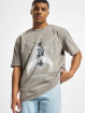MJ Gonzales T-shirt Higher Than Heaven V.1 Acid Washed Heavy Oversize grigio