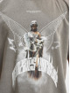MJ Gonzales T-Shirt Higher Than Heaven V.9 Acid Washed Heavy Oversize gris