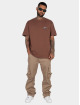 MJ Gonzales T-shirt Wave V.1 X Heavy Oversized marrone