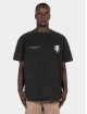 MJ Gonzales T-shirt Metamorphose V.2 Acid Washed Heavy Oversized nero