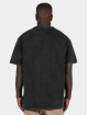 MJ Gonzales T-shirt Wave V.1 X Acid Washed Heavy Oversized nero
